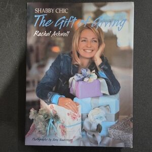 Shabby Chic 'The Gift of Giving' Book with Blue and Purple Accents
